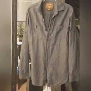 Mens Red Camel button down